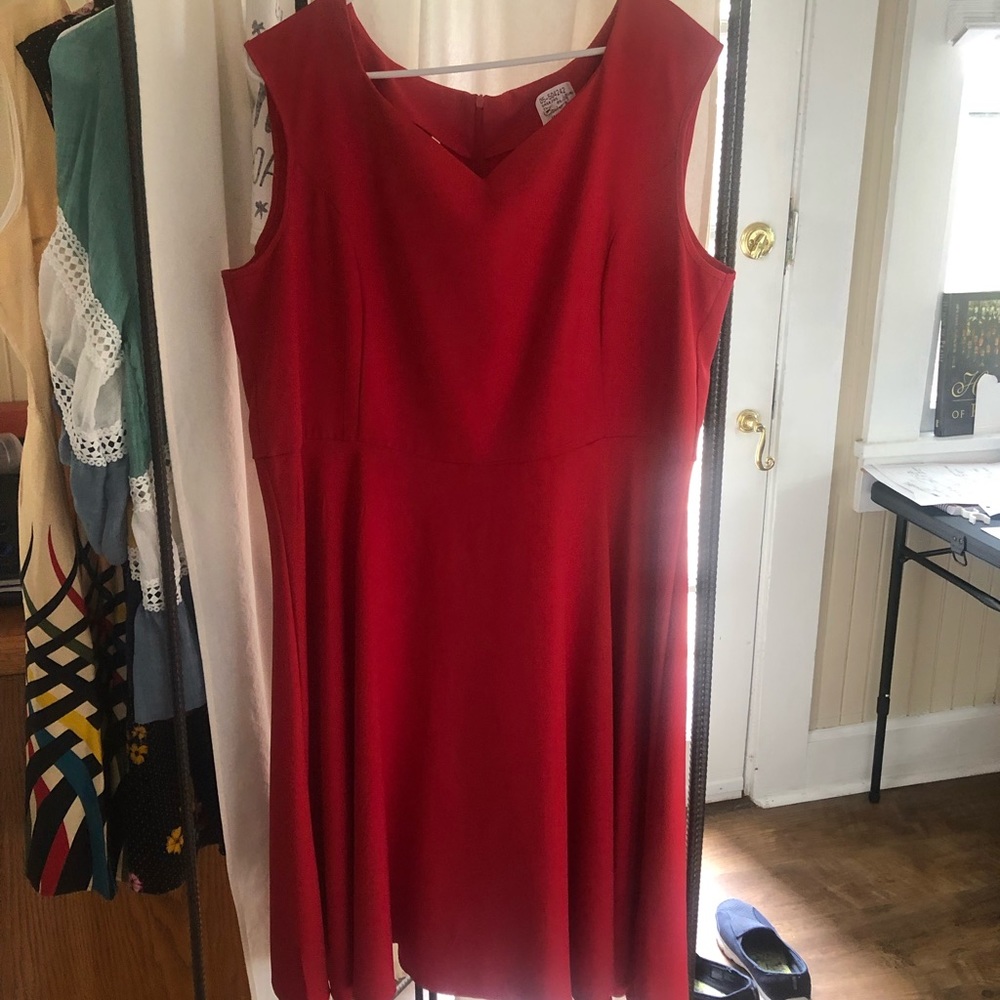 Beautiful red dress